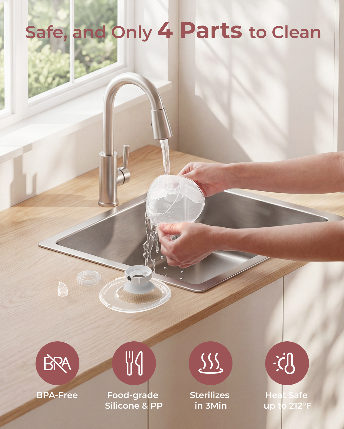 M5 Smart Bra Bundle: Double M5 Smart Breast Pump and 4-in-1 Pumping Bra(YN12)