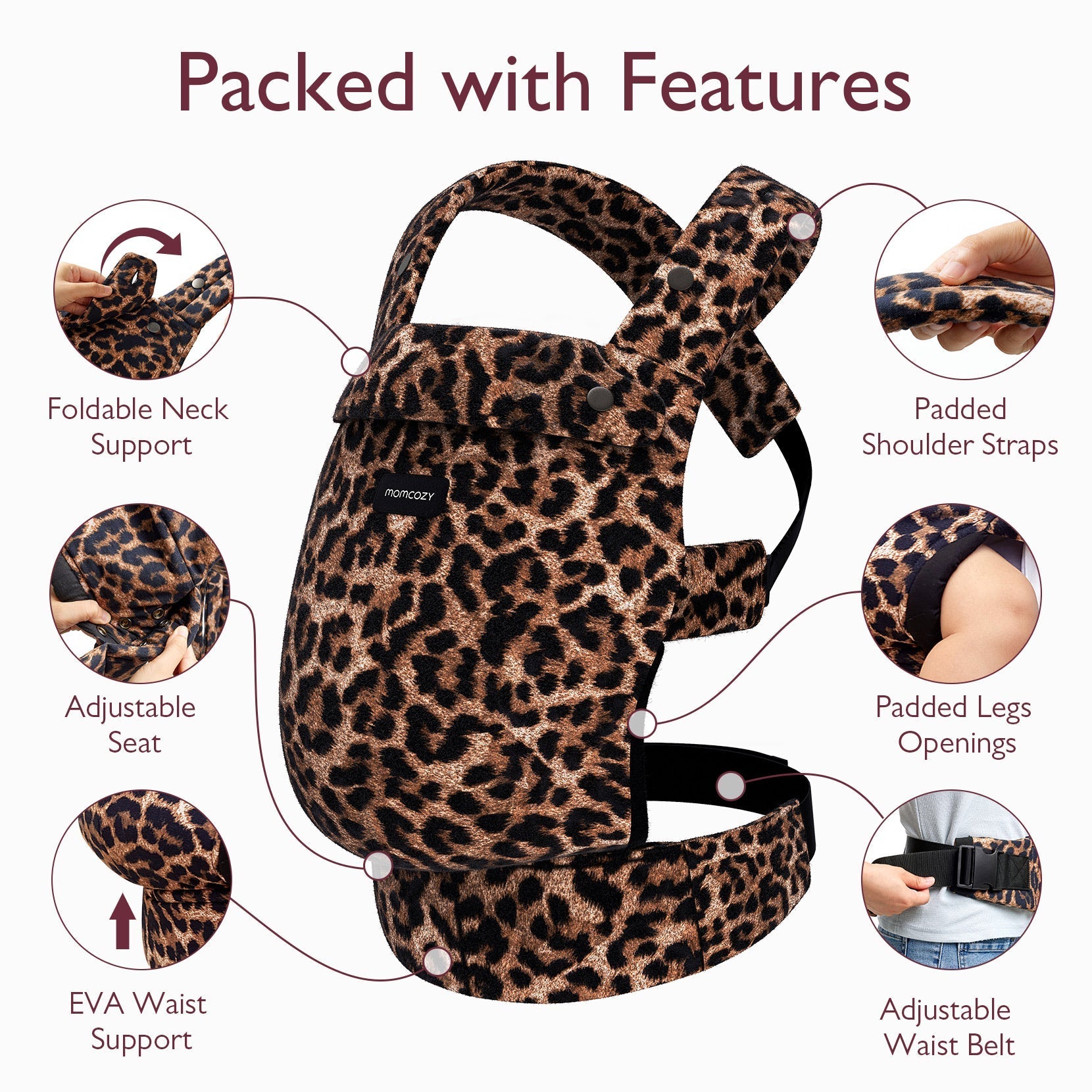 PureHug Baby Carrier - Ergonomic Cozy & Lightweight