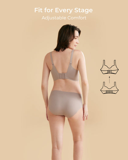 SMOOTH - Ultra Soft & Omni Maternity Nursing Bra (2 Pack)